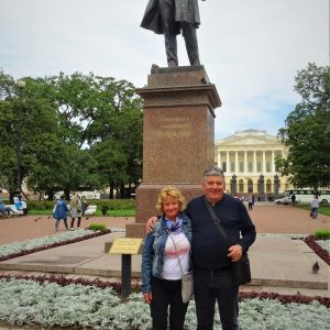 Stanislav in Marijana Lubej ruski ekspres potovanje v rusijo sankt peterburg puskin moskva